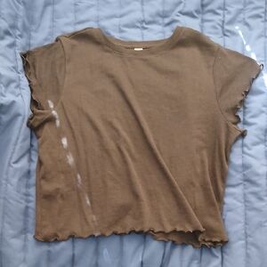 BP Brown Crop Top
